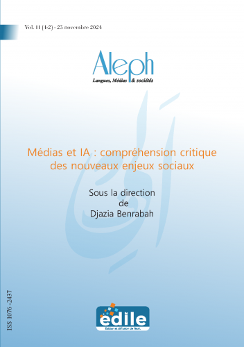 Couverture : Médias et IA