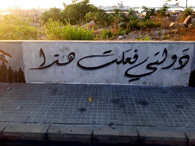 Figure : message « Mon gouvernement a fait cela »