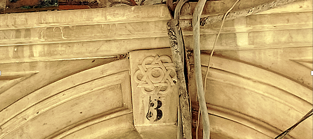 Figure 27. L’étoile de David à la Casbah entre trace et marque