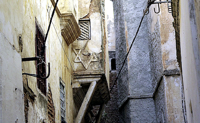 Figure 28. L’étoile de David à la Casbah entre trace et marque