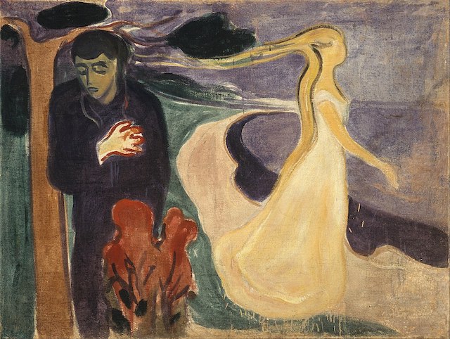 (tav.10). Edvard Munch ‘la separazione’