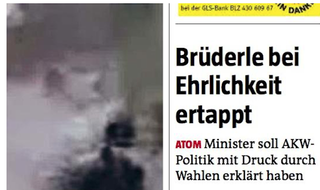 Abbildung N. 1: Schlagzeile der Berliner Tageszeitung TAZ 