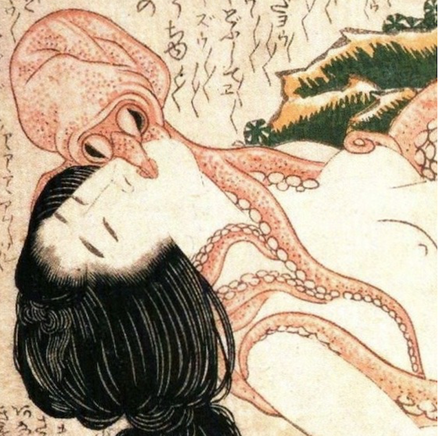 Particolare : Il sogno di Hokusai