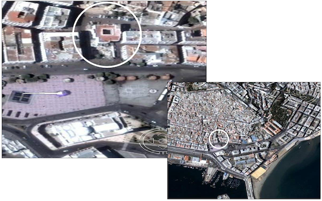 Figure 1 : La localisation du palais Aziza Bent es Soltan à la basse Médina d’Alger