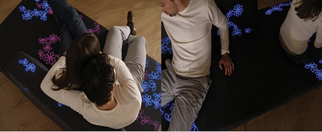 شكل 8 : الأريكة التفاعلية للمصمم دانيال سوبيك Danielle Sobik