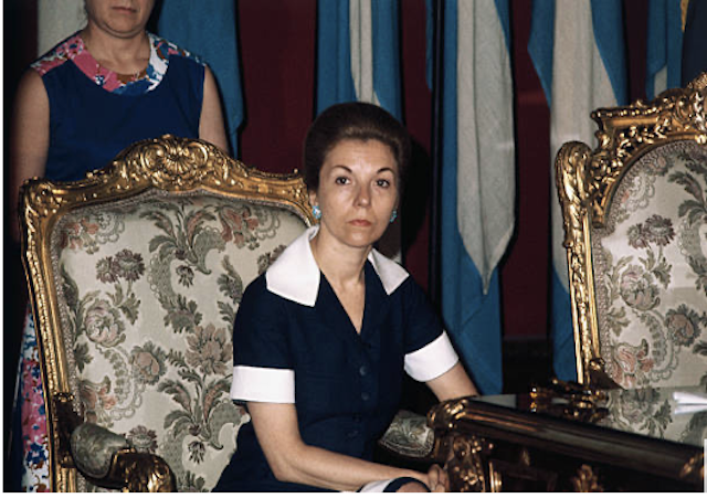 Figura 1. Isabelita, 2 ª esposa de Juan Perón